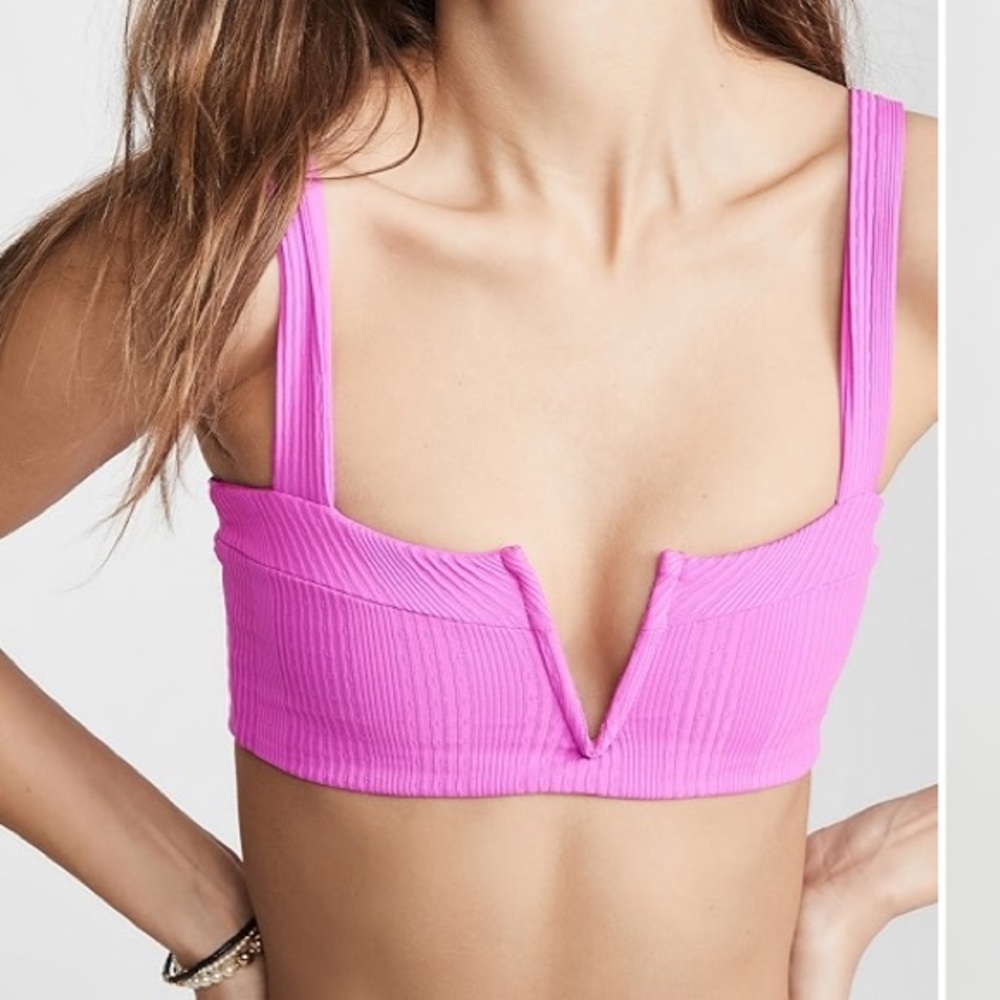 LSPACE BLACK LEE LEE BIKINI TOP